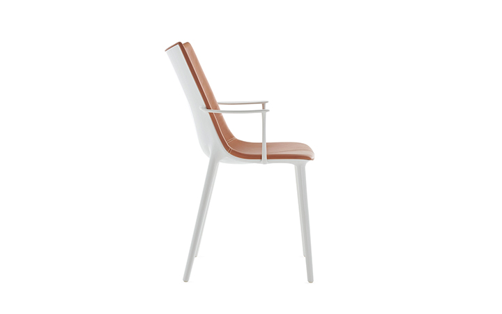 H.H.H. Leather Chair by Kartell Furniture Chairs